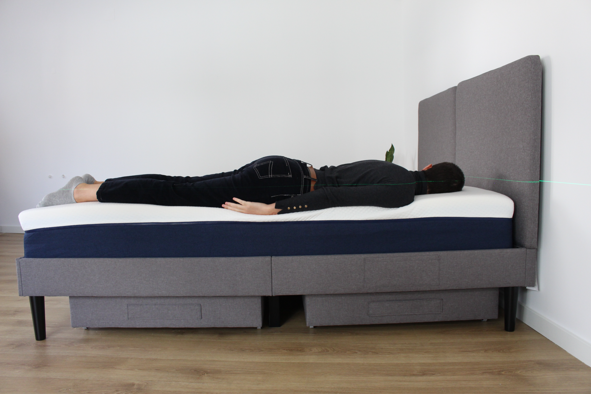 matt matras buikslaper